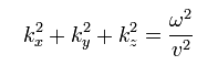 Wave equation